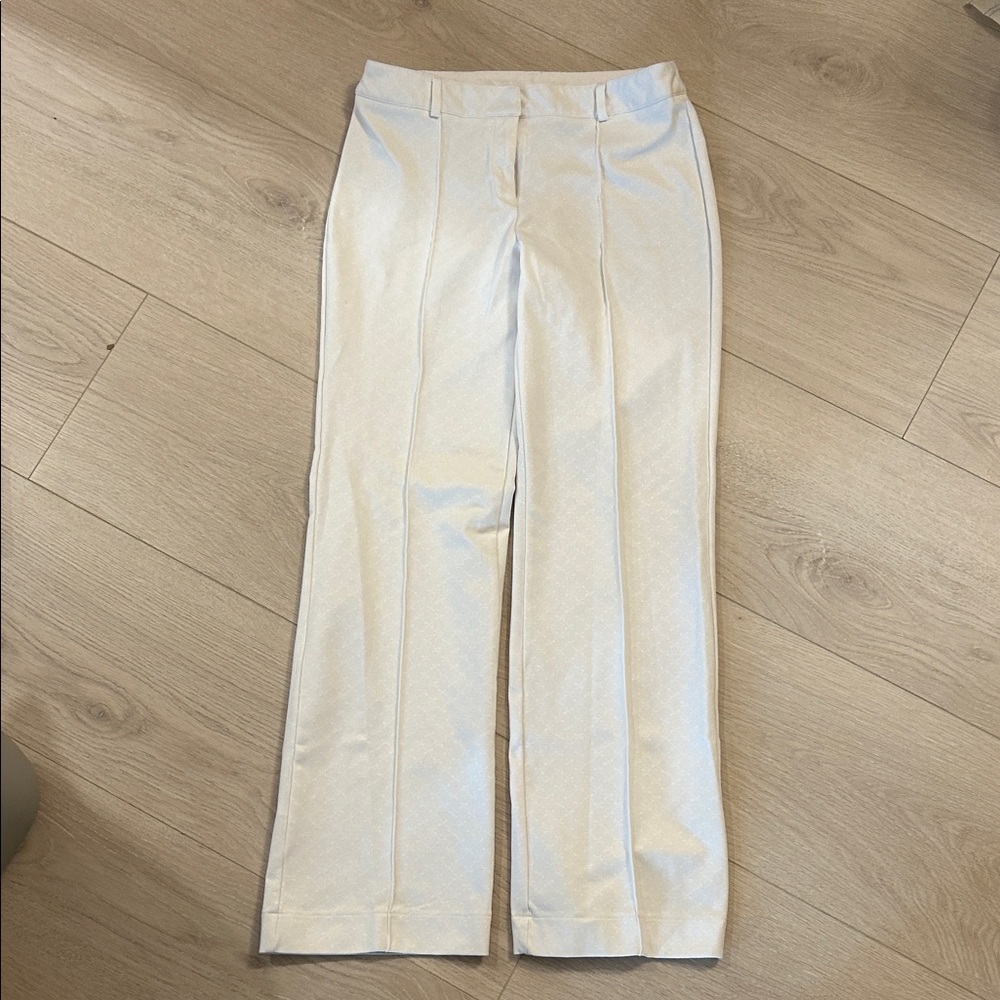 Express | White Women’s Pantsuit | Beautiful Pattern